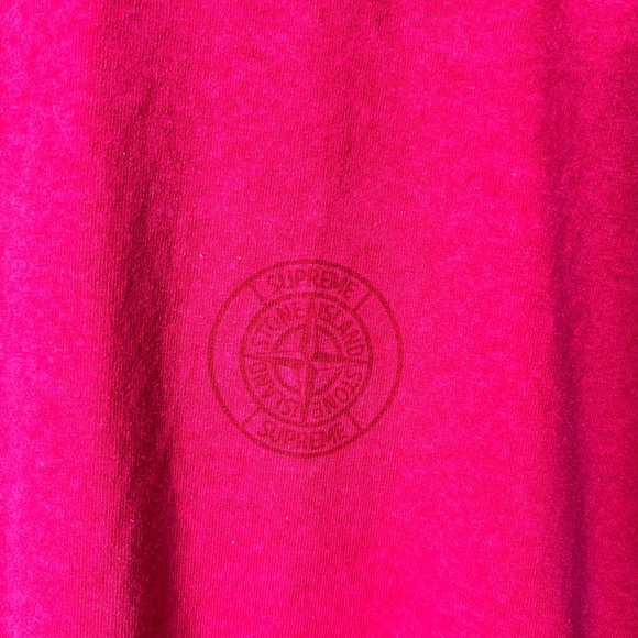 Supreme x Stone Island T-shirt Size L - Picture 5 of 8